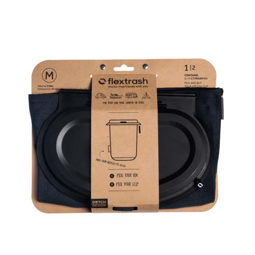 Papelera Flextrash - Mediana 5 litros - Portátil para Vanlife