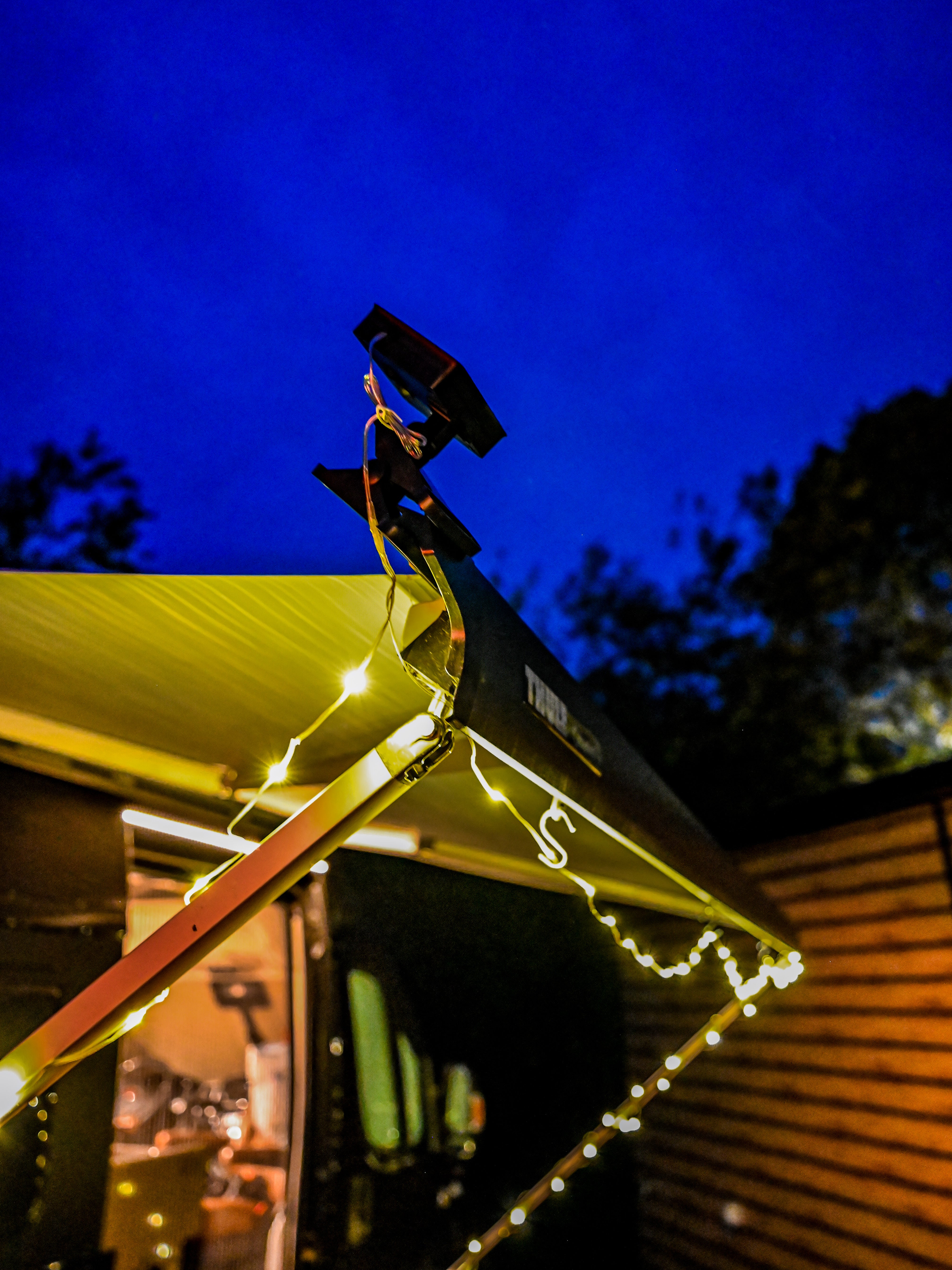 Solar Awning String Lights - Camperflower