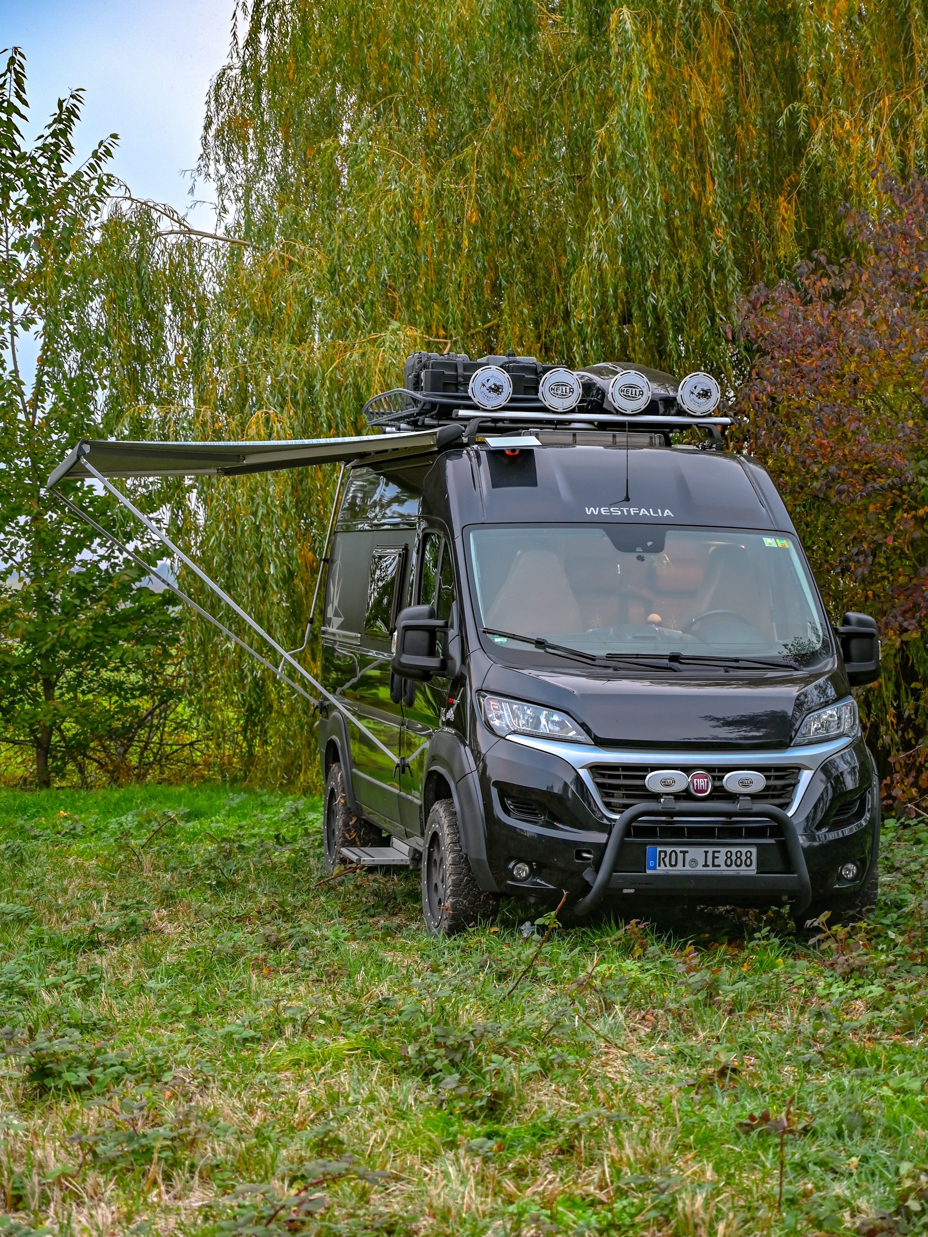 Die magnetische Markisenfußhalterung - Offrotie - Für alle Van-Markisen