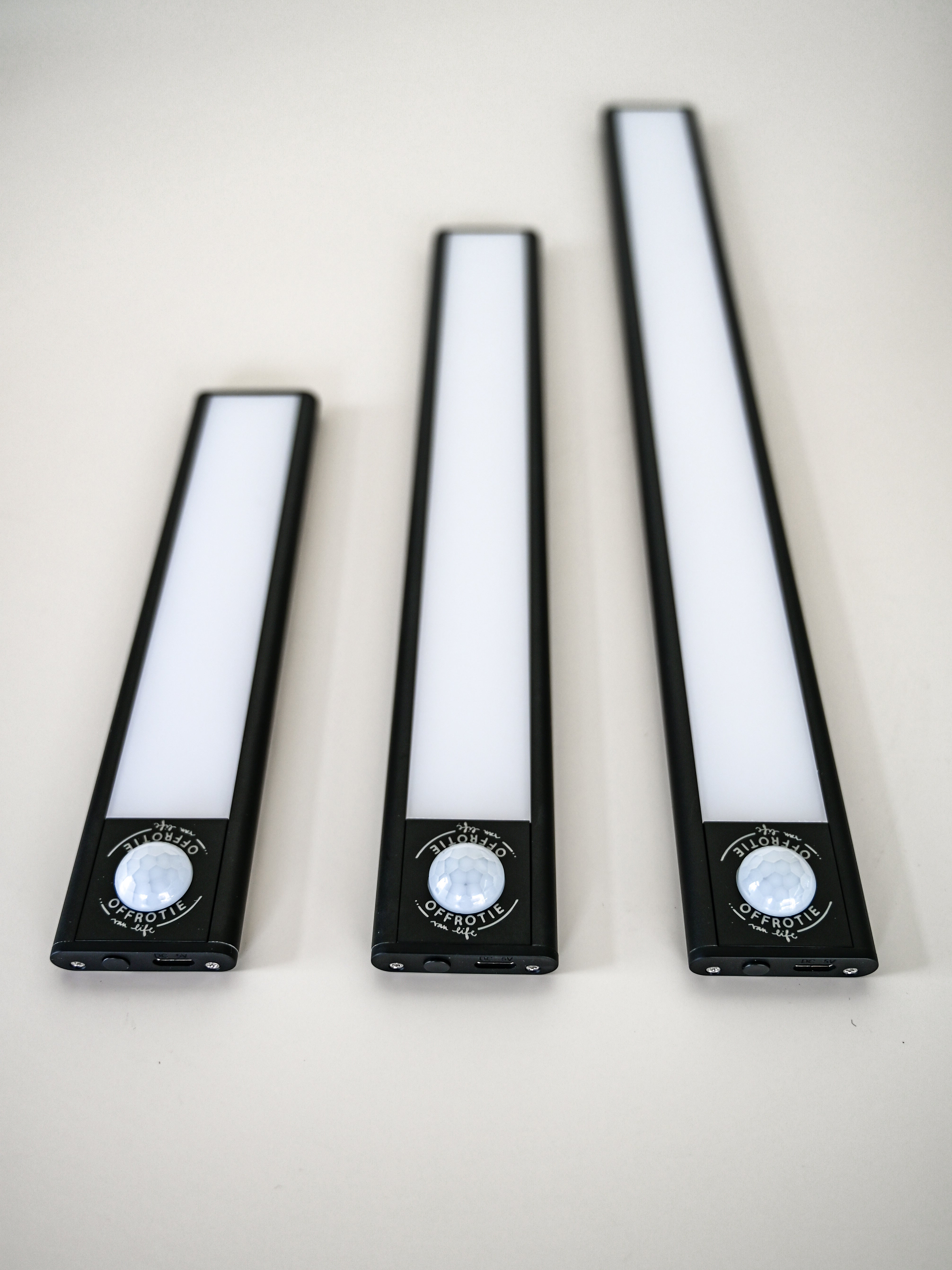 The LED Strip Magnetic - Offrotie Lamp for Cabinets Kitchen Bath - 3 Sizes | Motion Sensor | 3 Color Temperatures