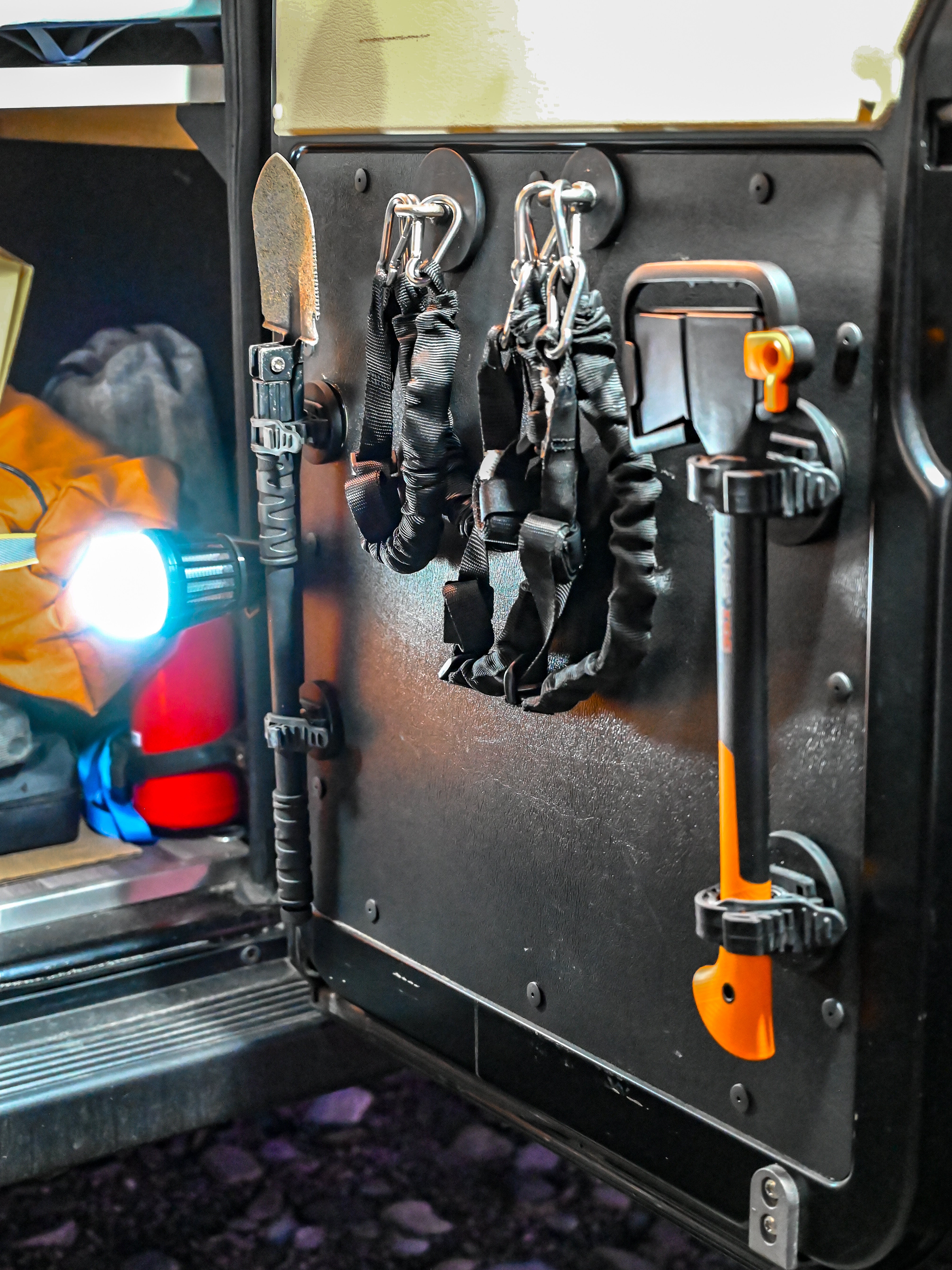 La Lampada antizanzare magnetica - Base stampata in 3D Offrotie per Bo-Camp 180 lumen impermeabile - Portatile per Vanlife