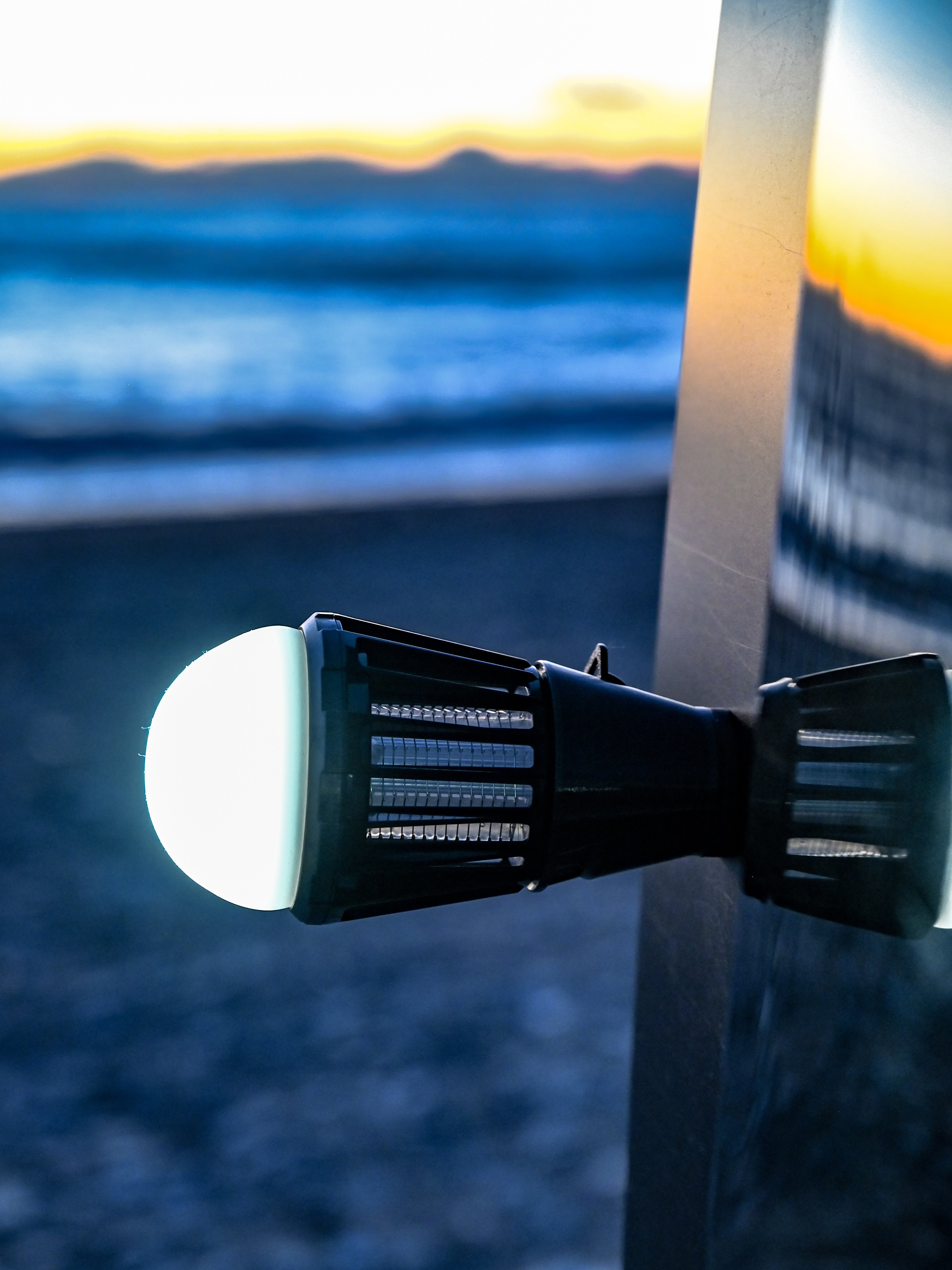 La Lampada antizanzare magnetica - Base stampata in 3D Offrotie per Bo-Camp 180 lumen impermeabile - Portatile per Vanlife