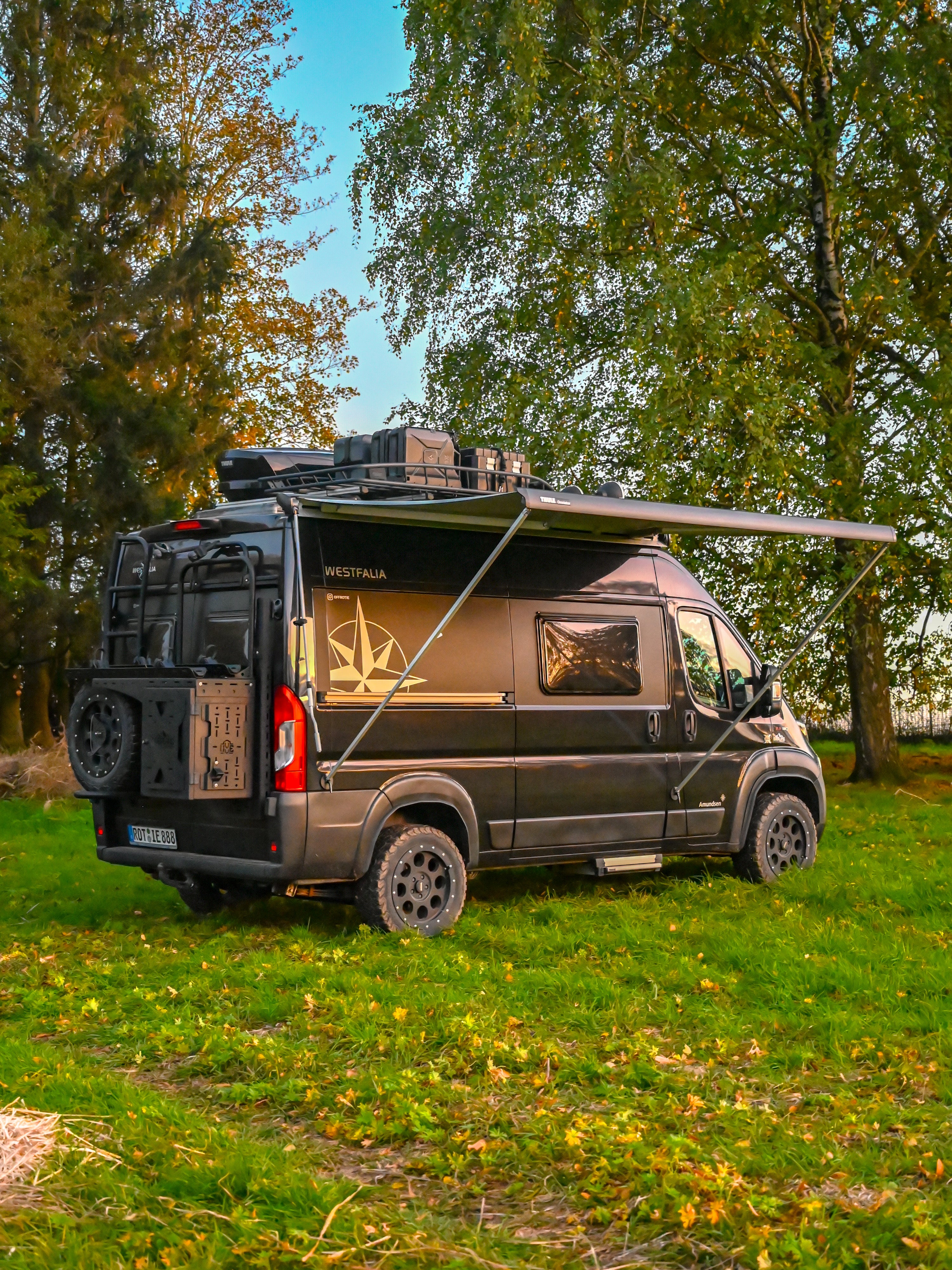 Die magnetische Markisenfußhalterung - Offrotie - Für alle Van-Markisen