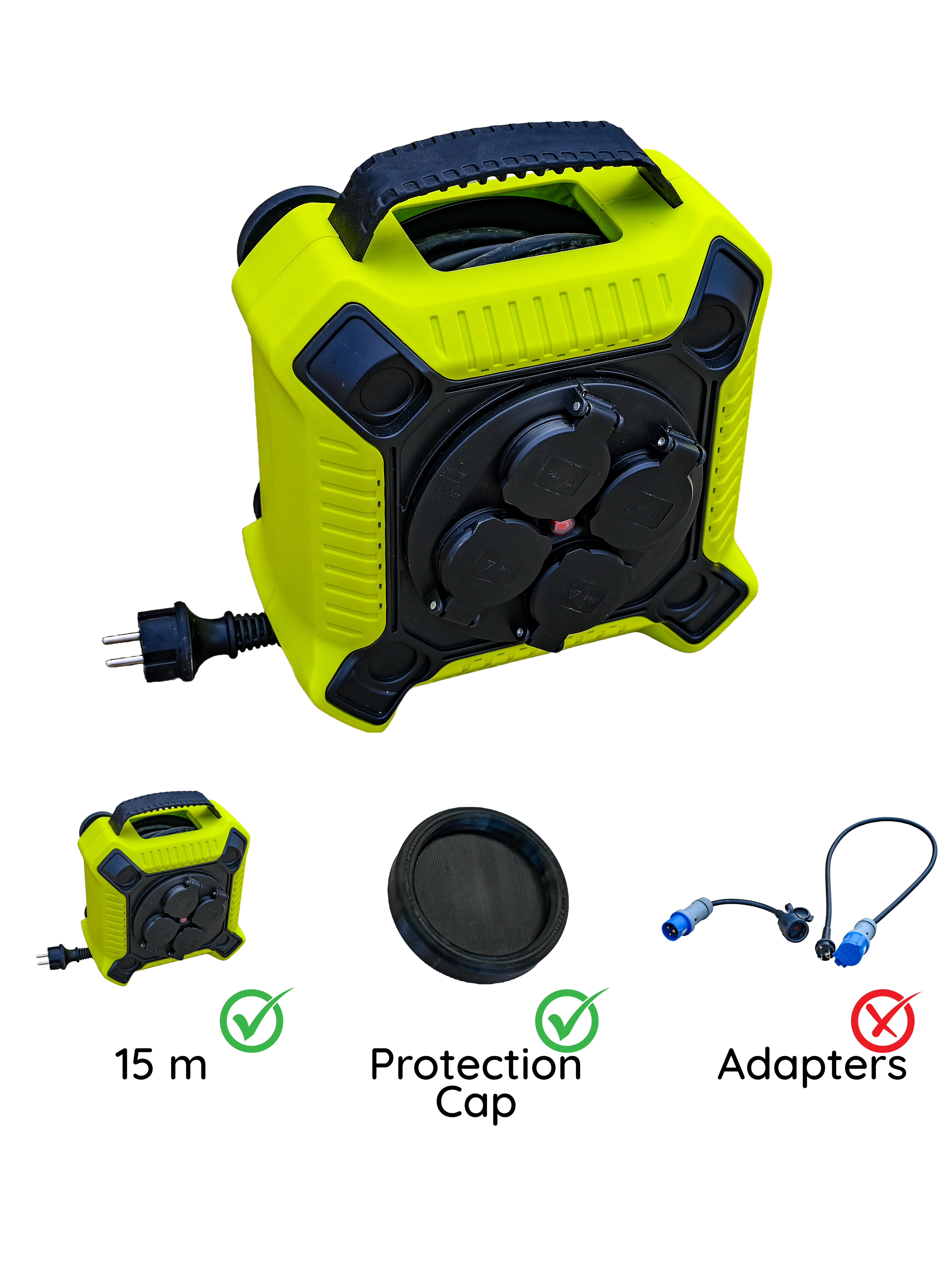 La Mini Bolsa para Cables - Carrete Magnético de Cable - Offrotie - Portátil para Vanlife