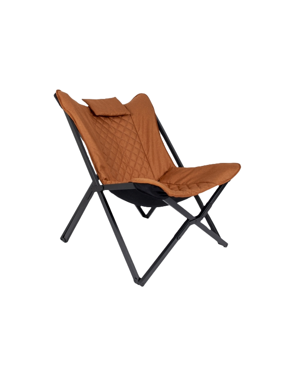 The Bo-Camp Molfat Relax Chair - Industrial Collection - Foldable for Vanlife