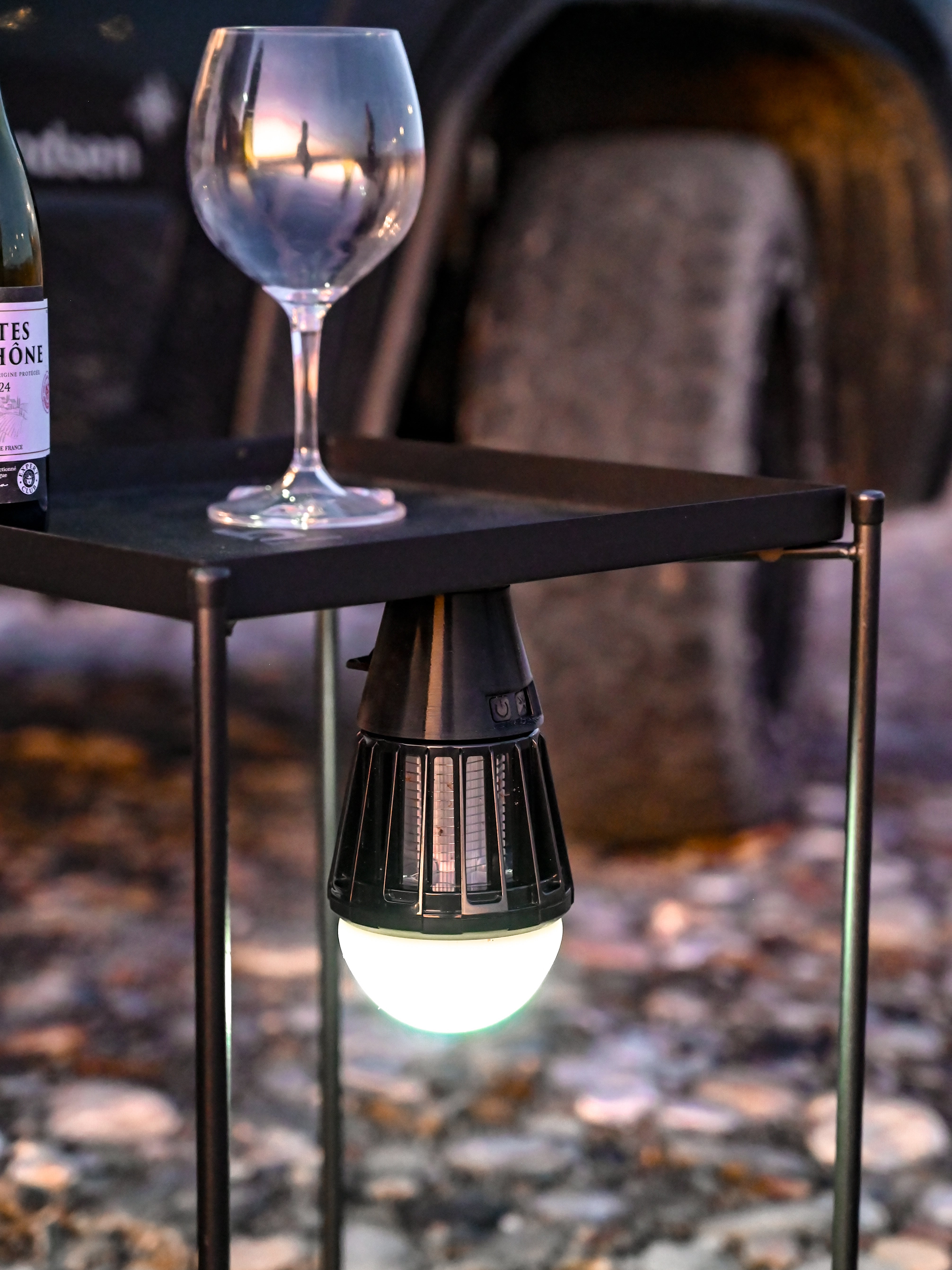 La Lampada antizanzare magnetica - Base stampata in 3D Offrotie per Bo-Camp 180 lumen impermeabile - Portatile per Vanlife