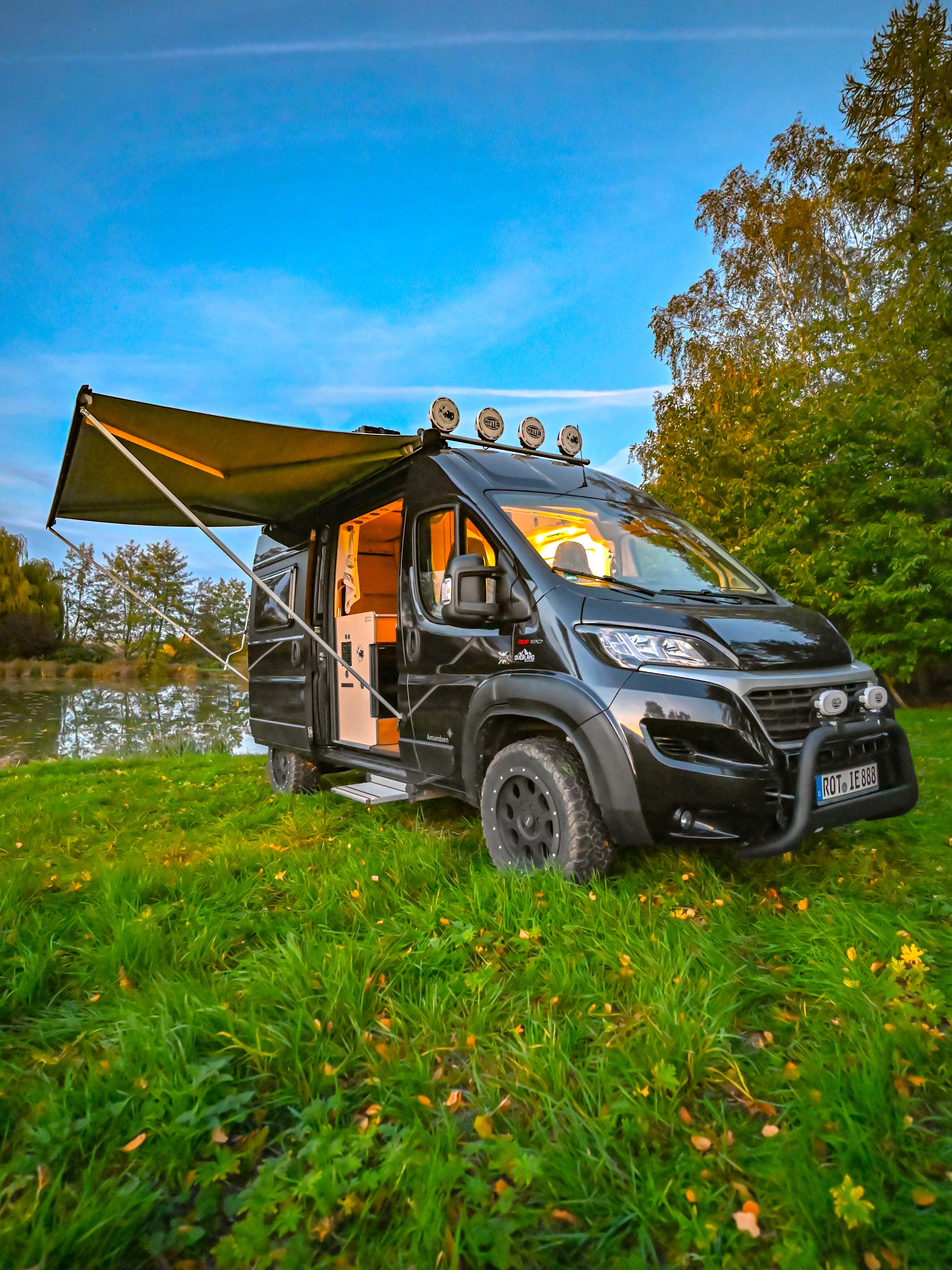 Die magnetische Markisenfußhalterung - Offrotie - Für alle Van-Markisen