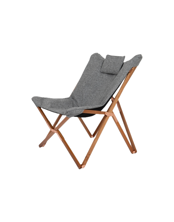 The Bo-Camp Bloomsbury Relax Chair - Urban Outdoor Collection - Foldable for Vanlife