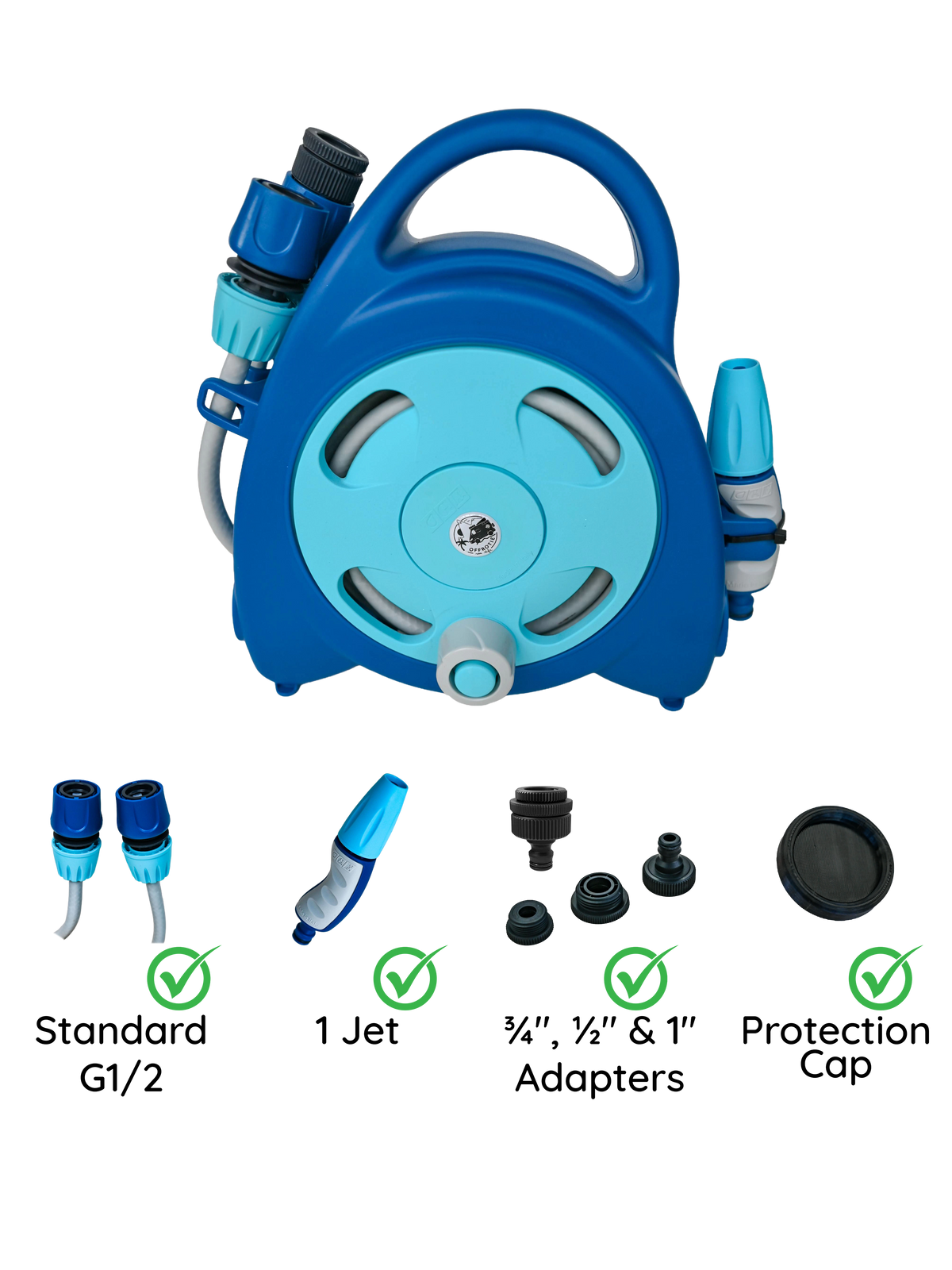 Mini Hose Bag - Avvolgitubo magnetico - Offrotie - Portatile per Vanlife