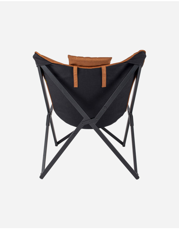 La chaise relax Bo-Camp Molfat - Collection Industrielle - Pliable pour Vanlife