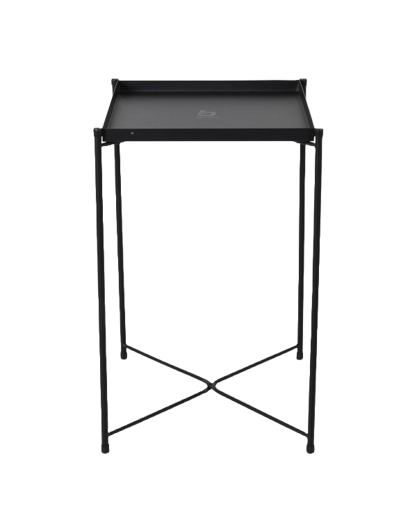 The Steel Side Table - Bo-Camp Industrial Collection - Foldable for Vanlife