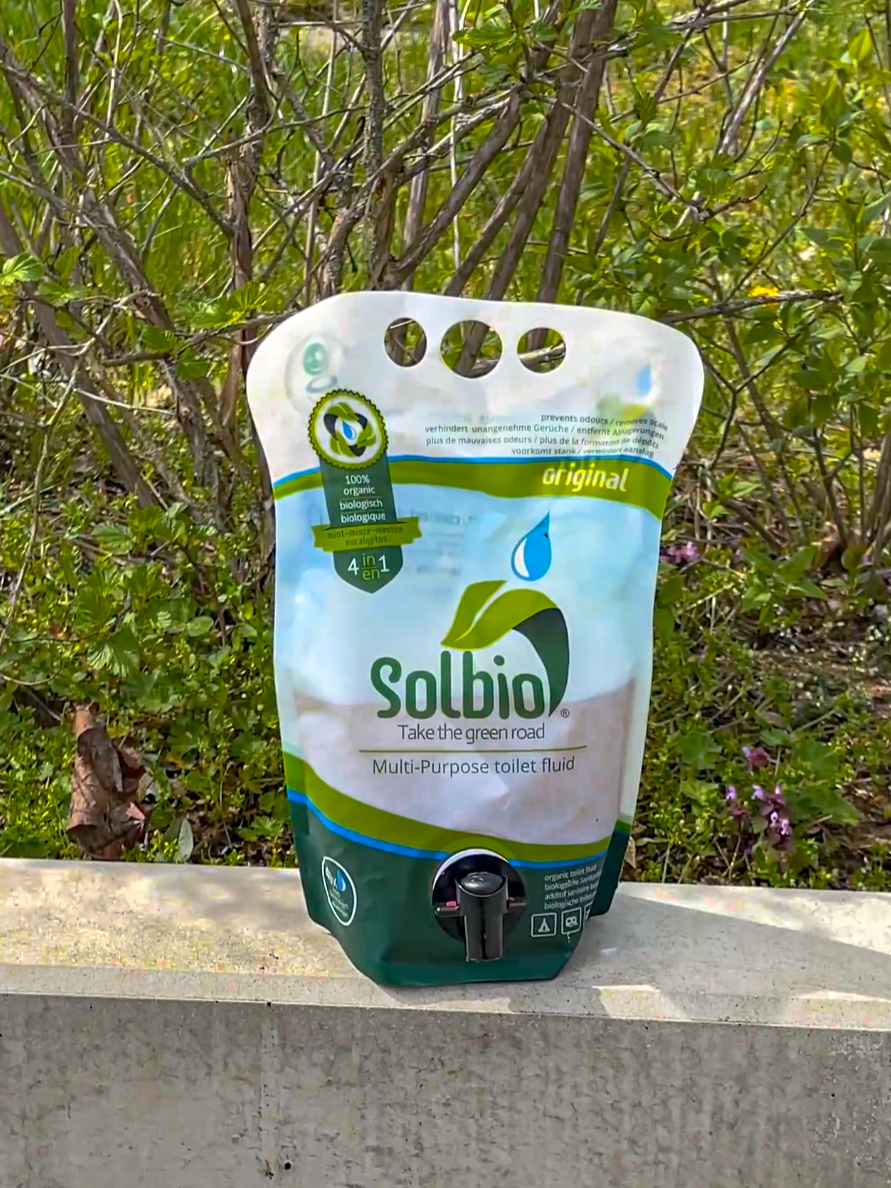 Das Bio Toilettenmittel - Solbio Original Toilettenmittel - Biologisch abbaubar für das Vanlife