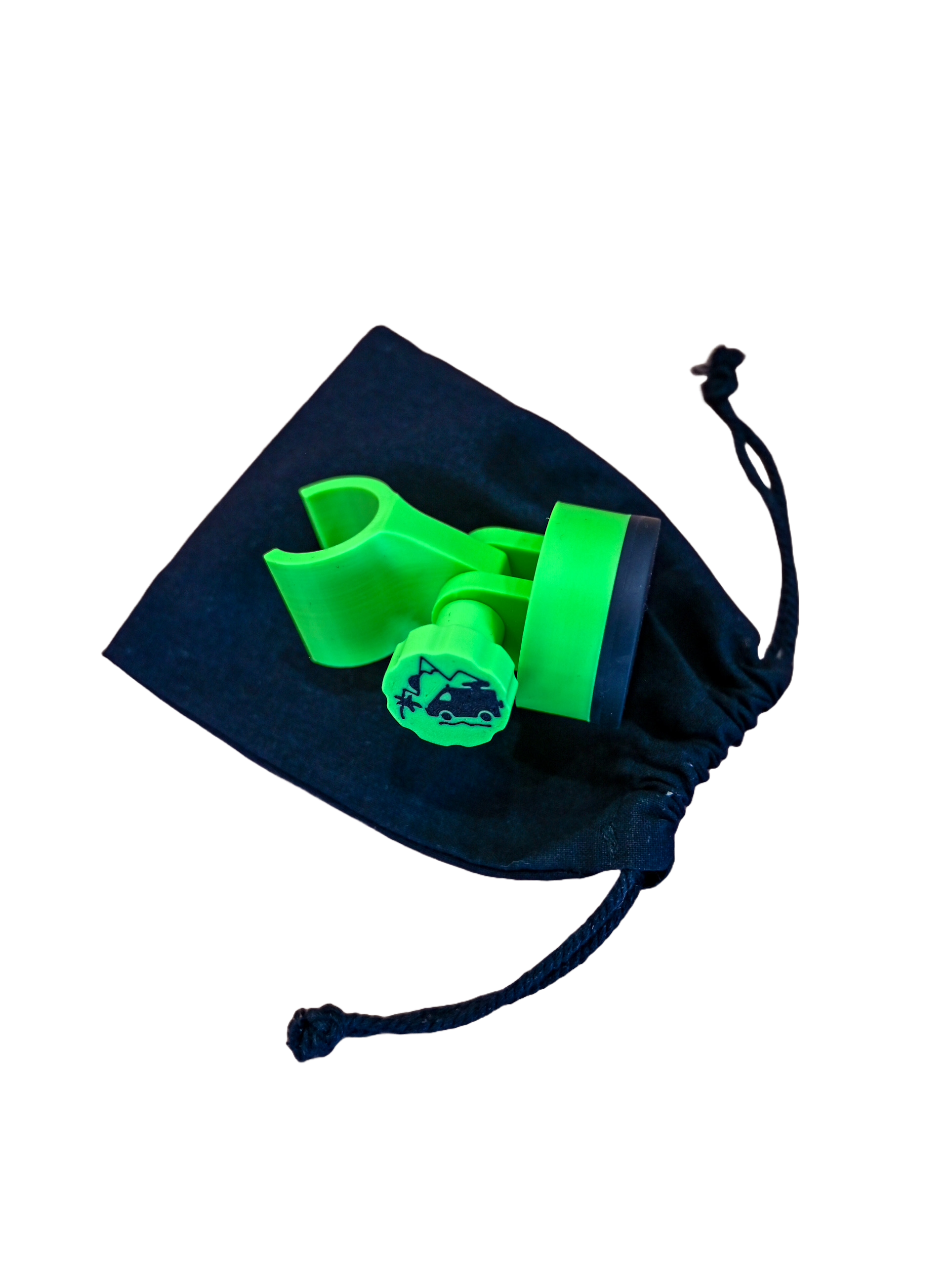 El soporte de ducha magnético - Offrotie impreso en 3D - Portátil para Vanlife 